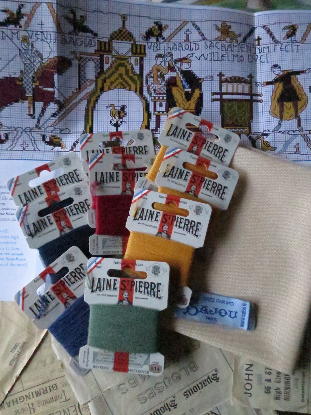 Sajou Museum & Heritage Bayeux Tapestry Embroidery Kit the Pledge of Bayeux Etsy