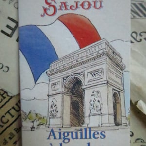 Sajou Booklet- 6 Round Point Embroidery Needles