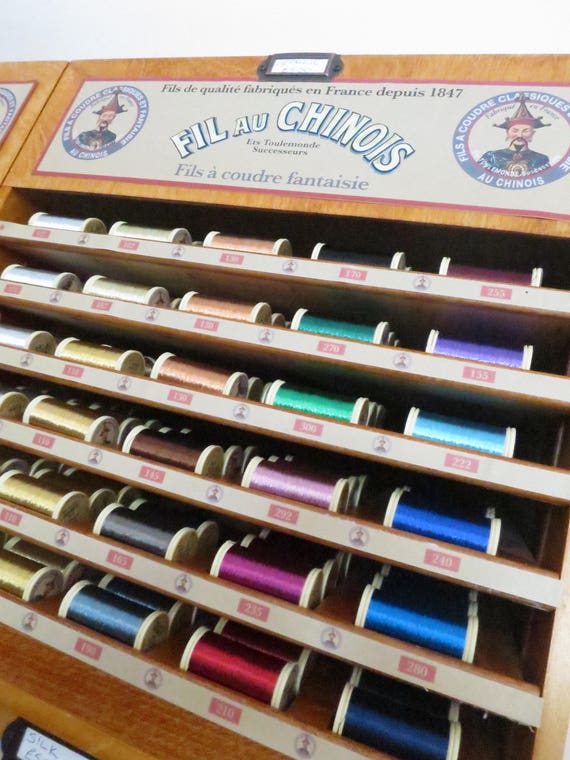 11 COLOURS TO CHOOSE FROM METALLIC THREAD 60m