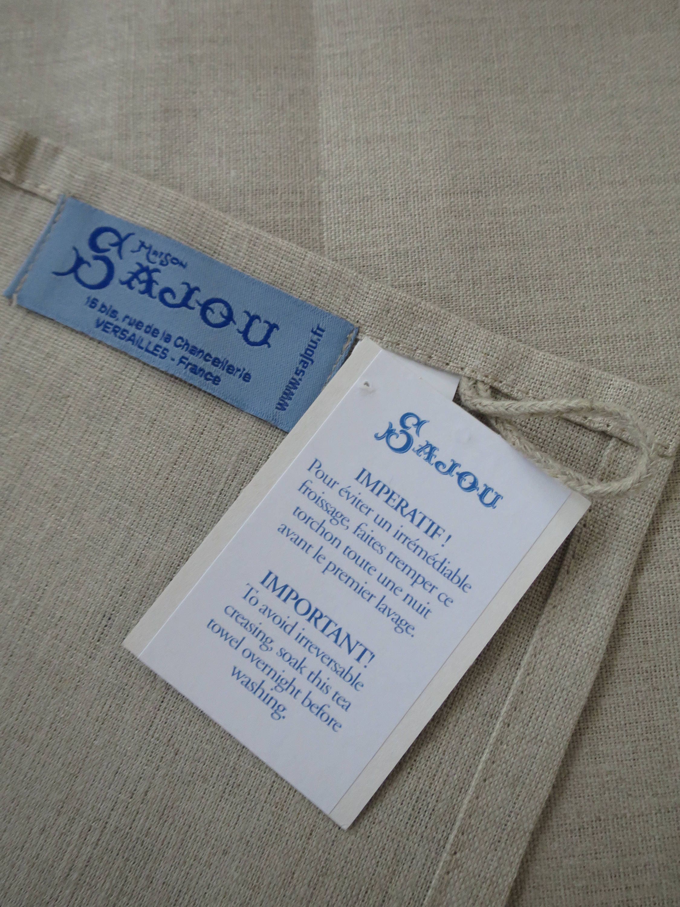 Stitchable Sajou French 100% Linen Tea Towels Stitchable Sajou French 100% Linen Tea Towels