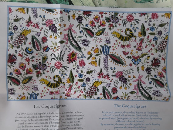 サジュー ミュージアム & ヘリテージ トワル デュ ジュイ 刺繍