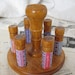 Sajou French Wooden Needle Case & Needles- Embroidery Millinery Tapestry Darning Sewing Oversewing