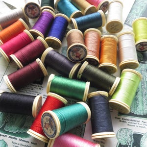 Sajou Fil au Chinois Pure Silk Perlé Embroidery/ Sewing Thread No.30- All Colours