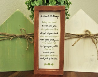 Inspirational Signs Blessing Sign Irish Blessing Inspirational Quotes Irish Sayings