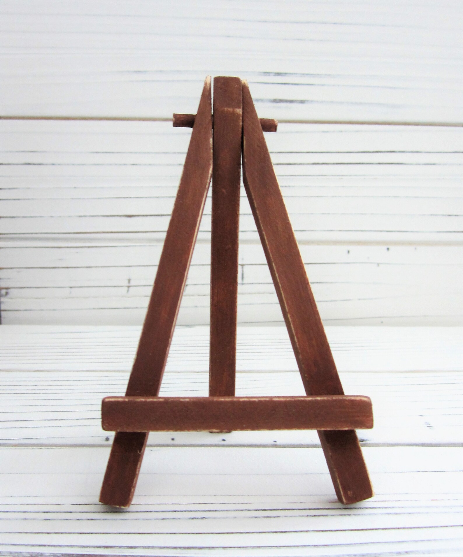 Tiered Tray Sign Easel, Tiered Tray Decor, Small Wood Easel, Mini Sign