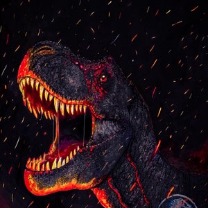 Blue Portrait Jurassic World Fallen Kingdom Poster Etsy Blue Portrait Jurassic World Fallen Kingdom Poster Etsy
