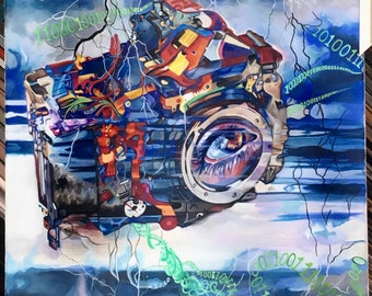 Camera Eye Analogy Art - enLIGHTenment