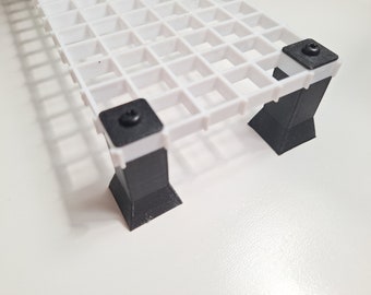 Soportes para cajas de huevos DIY Frag Rack Los pies se bloquean en su lugar