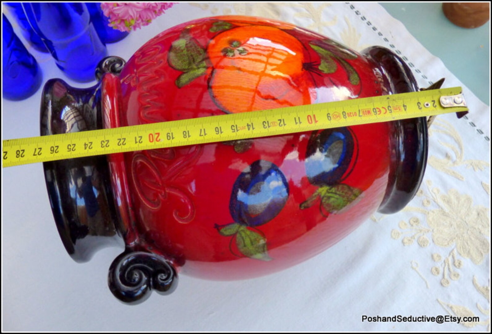 Rumtopf Vintage XXL Ginger Jar 15 Tall With Lid W Etsy