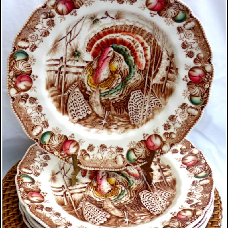 Thanksgiving China Etsy