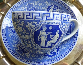 The Spode Blue Room Collection 'greek' Dinner Plate, 10.25
