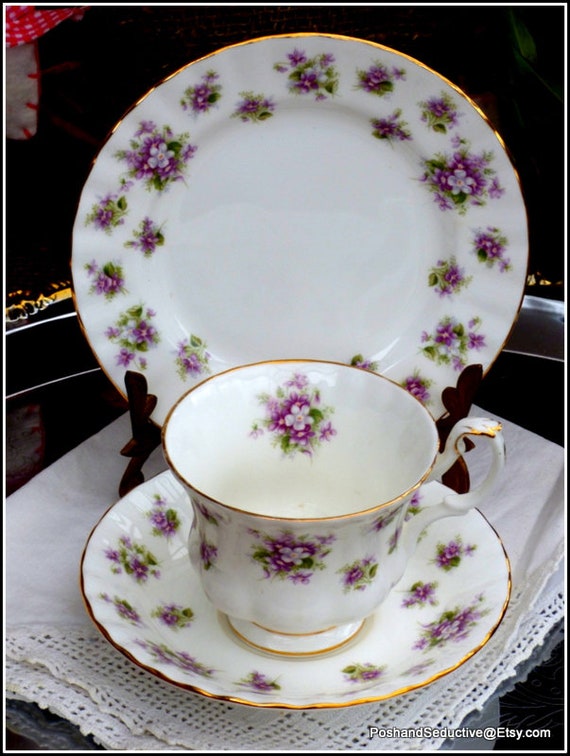 ロイヤルアルバート スウィートバイオレット Sweet Violet プレート 約