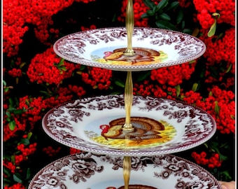 ヴィンテージ ケーキ スタンド - 手作りケーキ トレイ