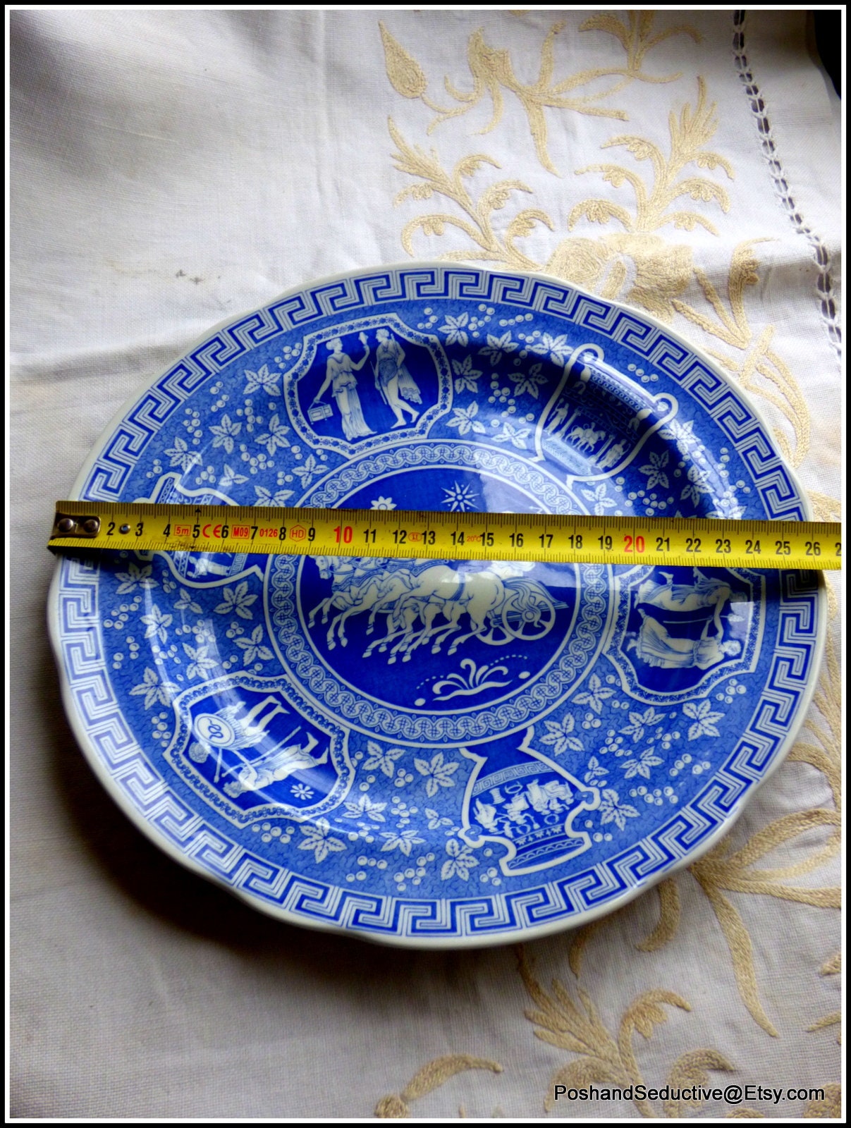 Spode Blue Room Collection GREEK Key Pattern 11