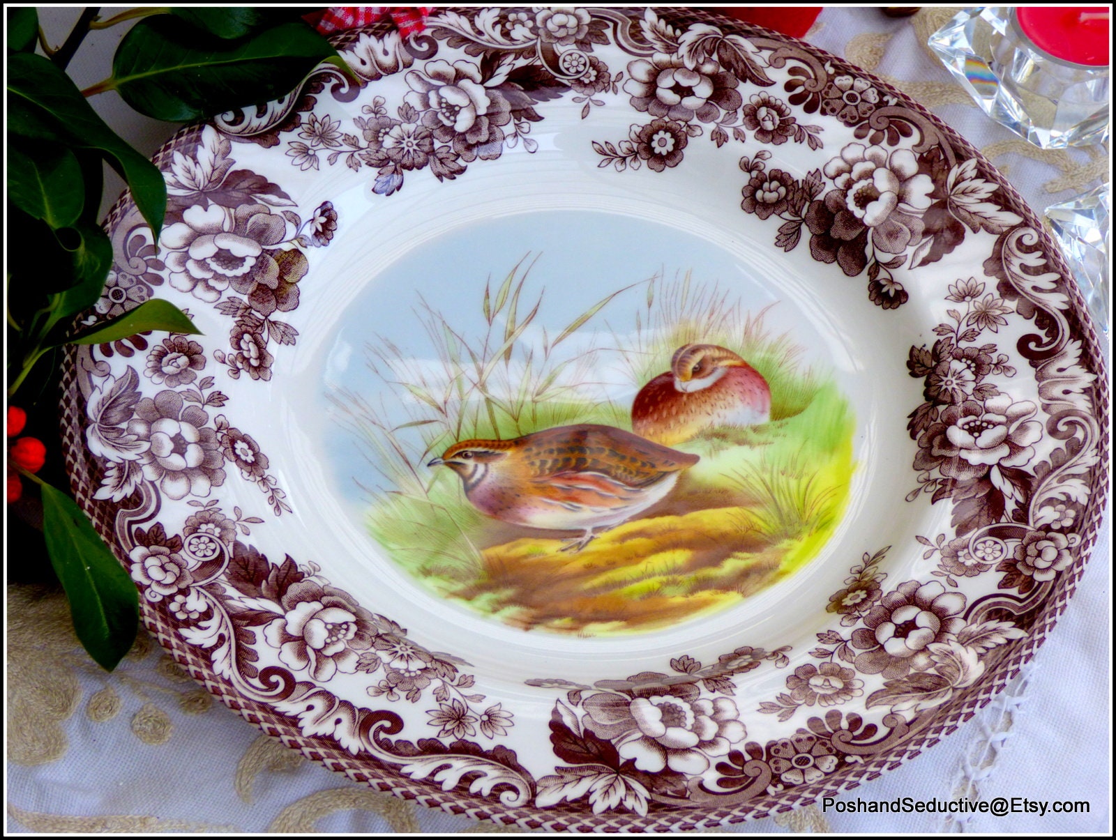 Spode Woodland BIRD Series Dinner Plate 11