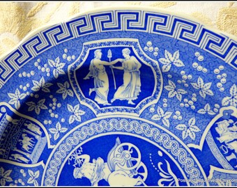 Spode Blue Room Collection GREEK Key Pattern 11