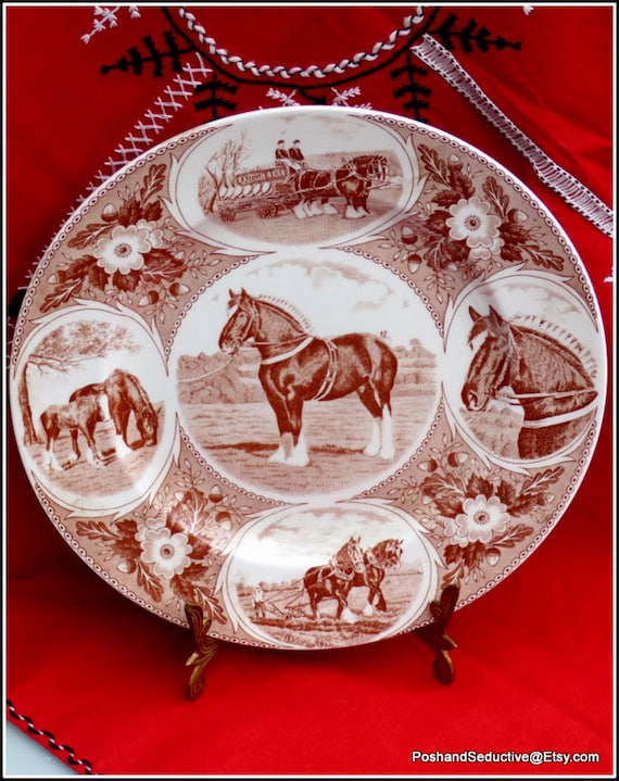 Equestrian Vintage Commemorative Shire Horse Official Collectible