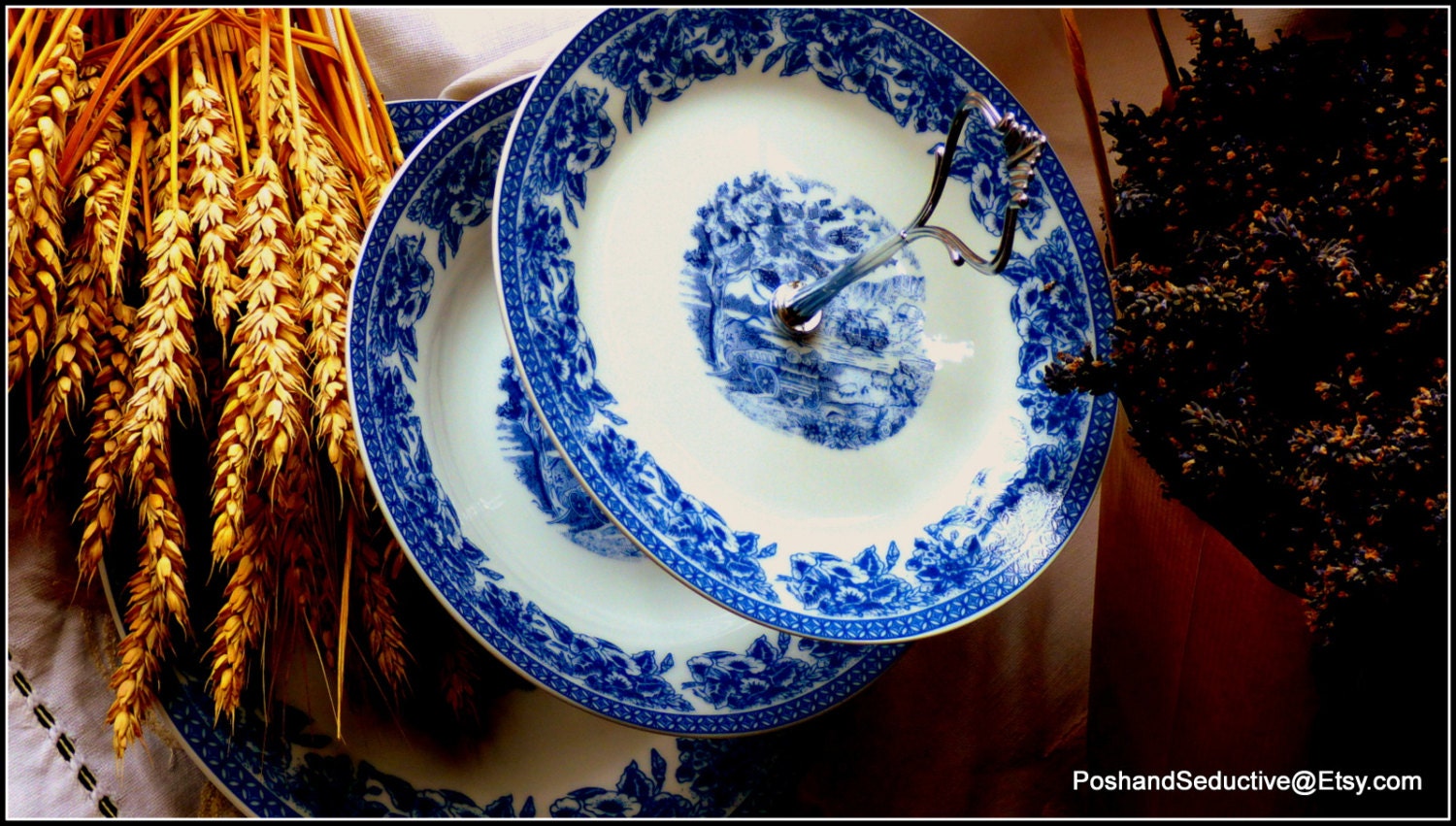 ①　ヘレンド　ヌードルワーク　プレート Cake Plate – Queen Victoria – Herend Experts