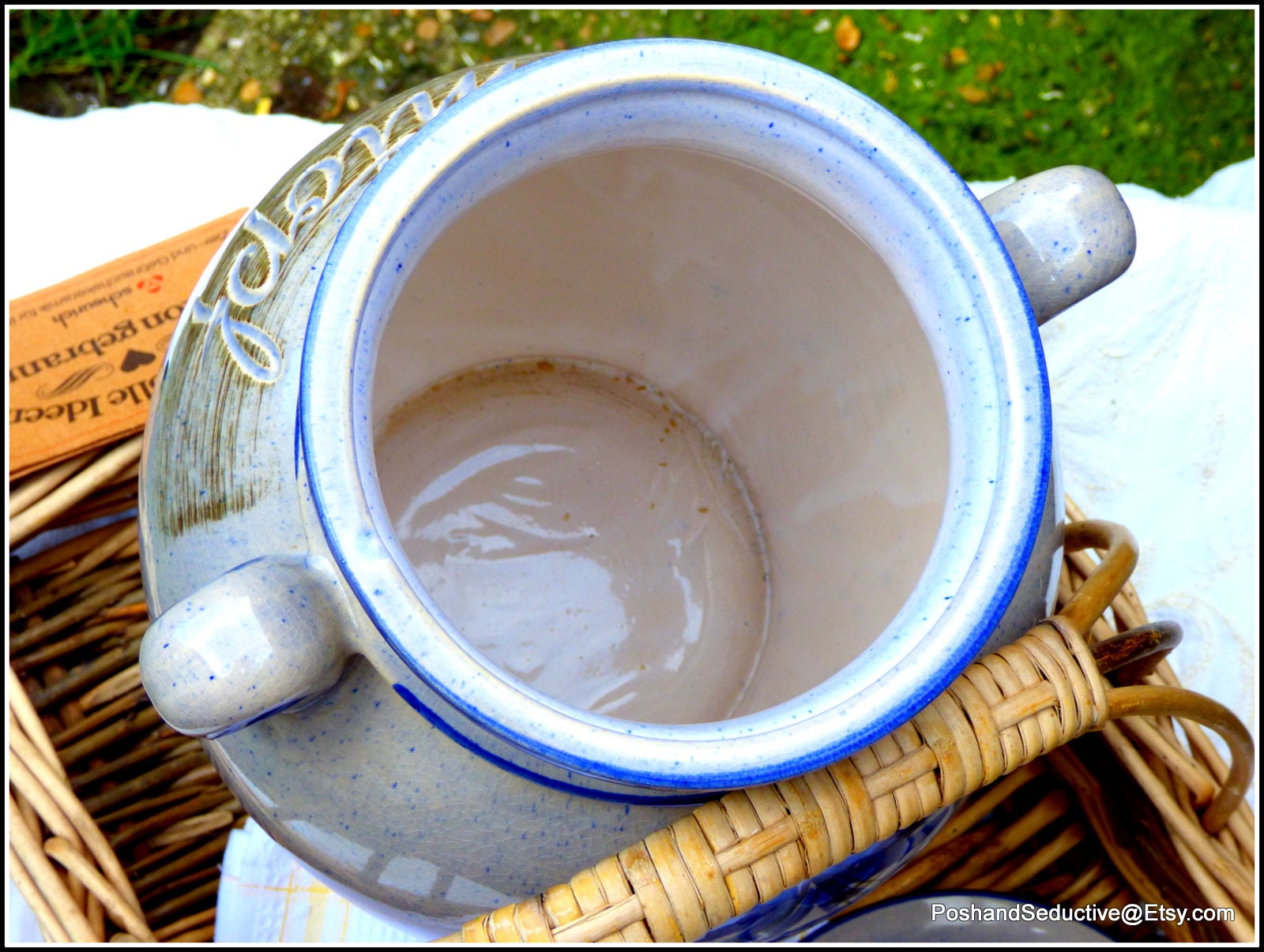 Rumtopf Vintage XXL Ginger Jar 15 Tall With Lid W Etsy