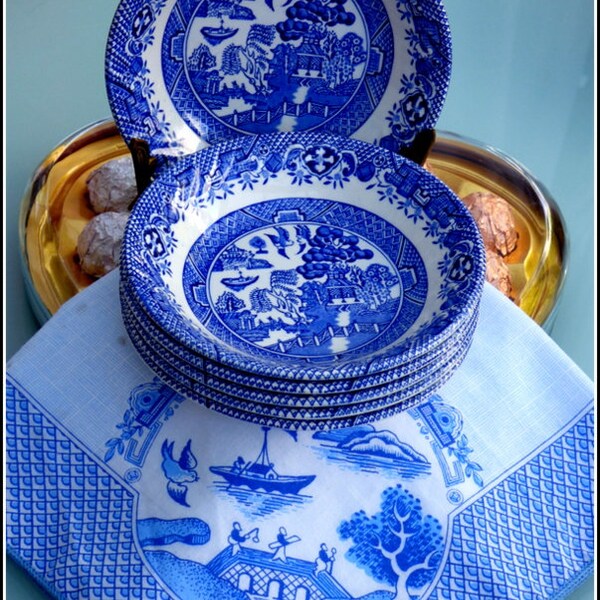 Blue Willow China Etsy