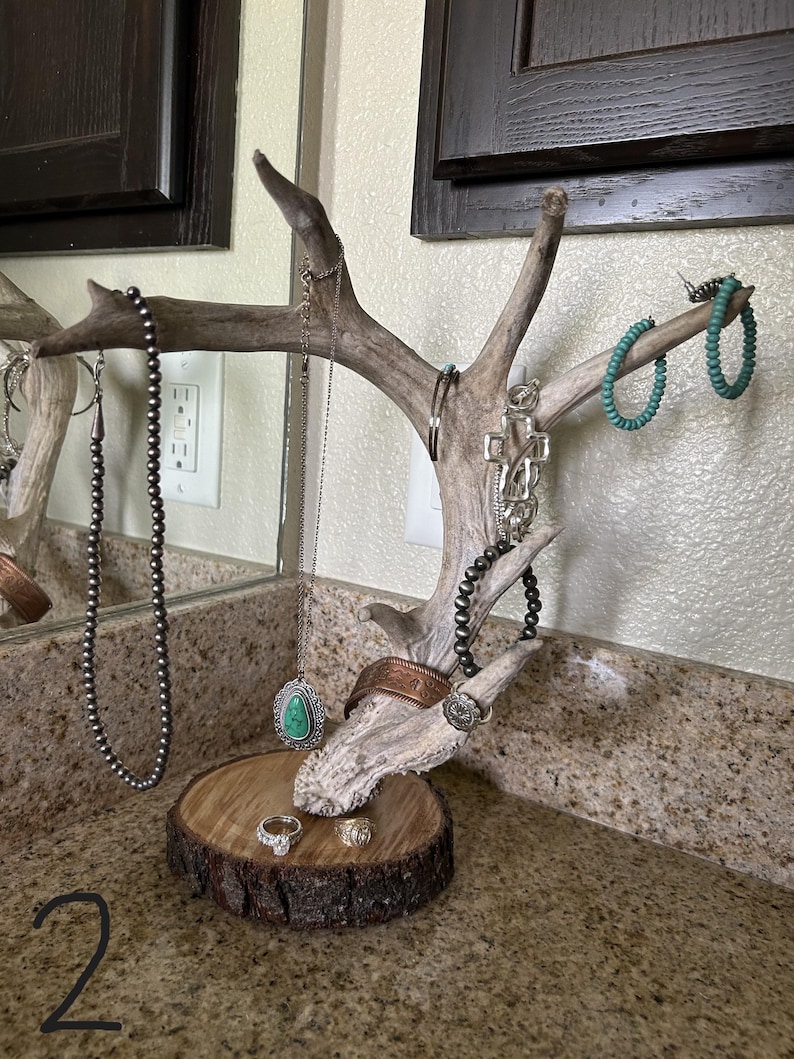 Unique Antler Jewelry Holders Bild 1