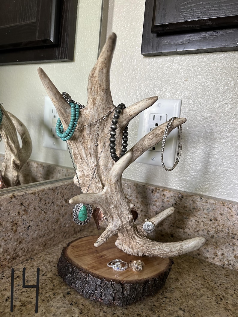 Unique Antler Jewelry Holders Bild 3