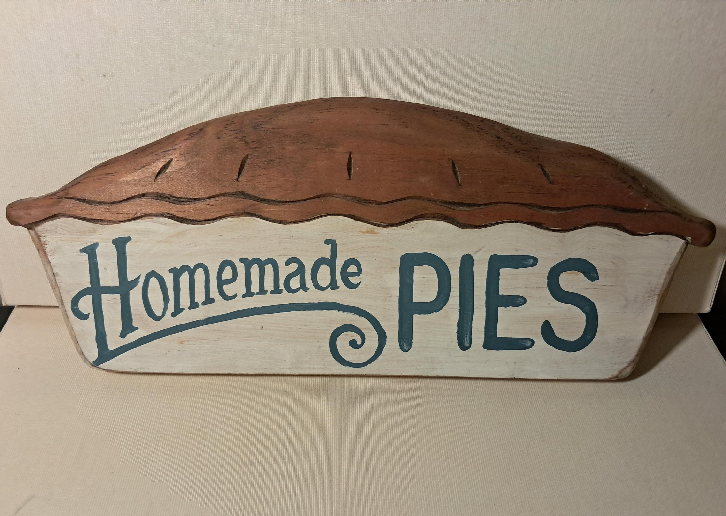 Vintage Pie Sign - Etsy