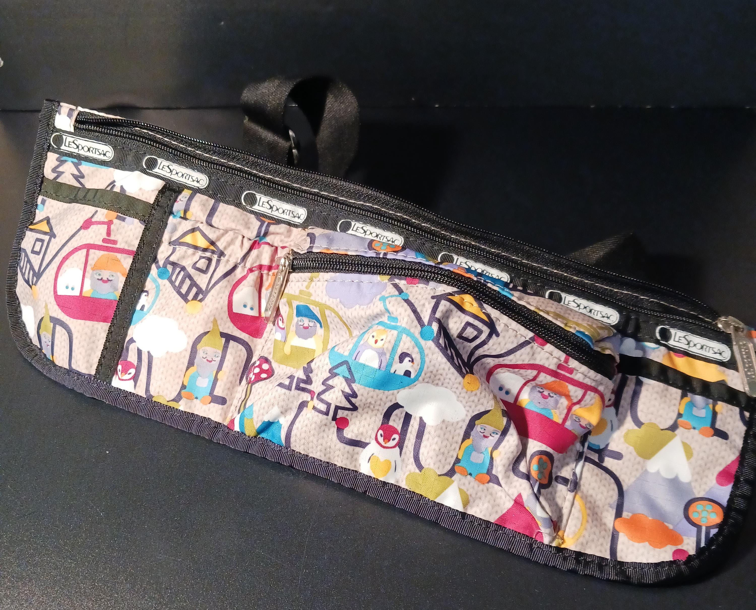 Borsa A Tracolla LeSportsac Renee - Edizione Giapponese, Grigia, Nuova Con Etichetta - Foto 2