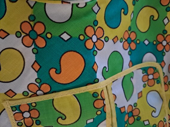 Vintage Reversible Apron - image 7