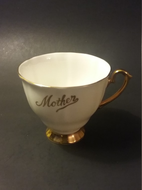 KHL English Bone China Mother Teacup - Etsy