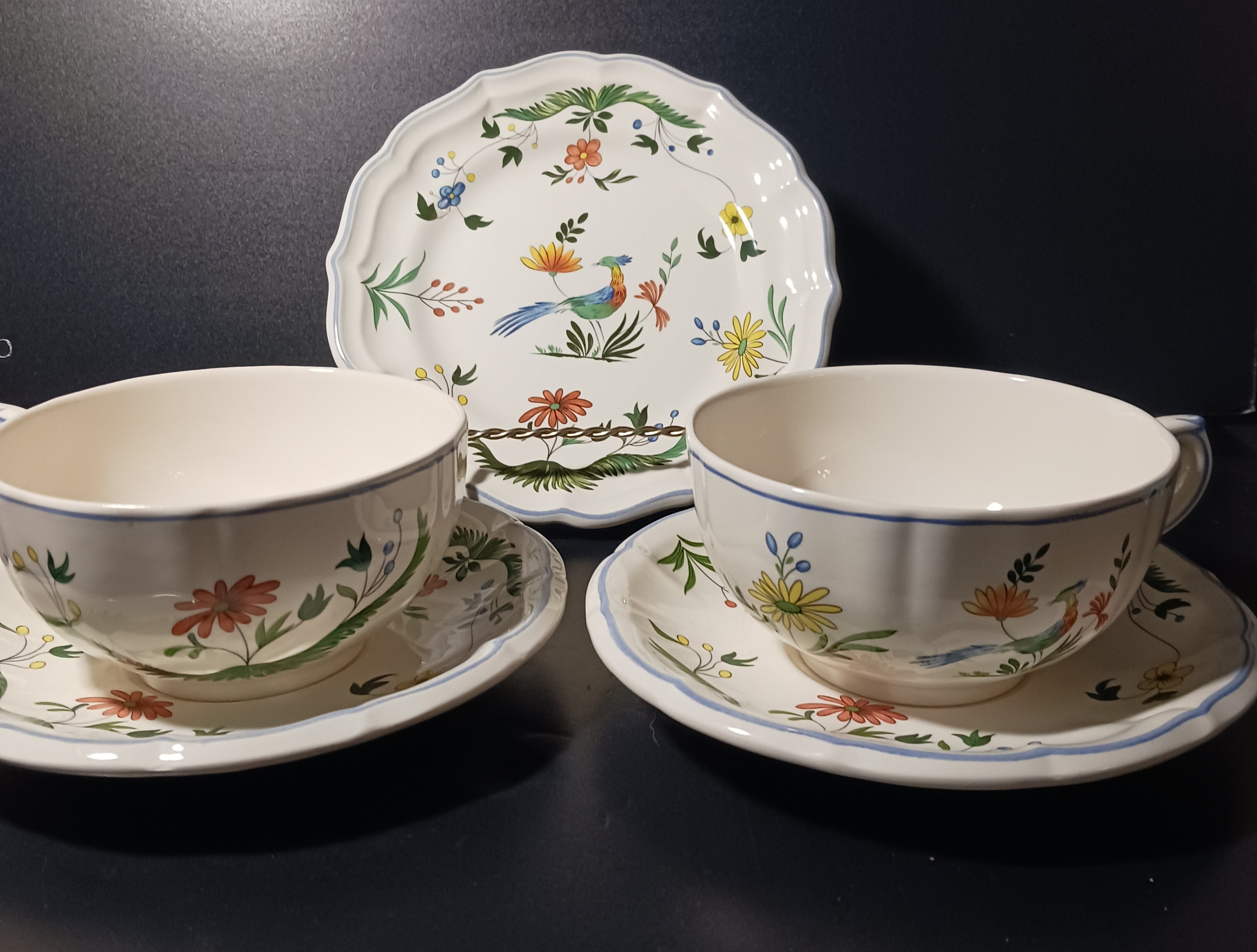 Gien Oiseau De Paradis - Etsy