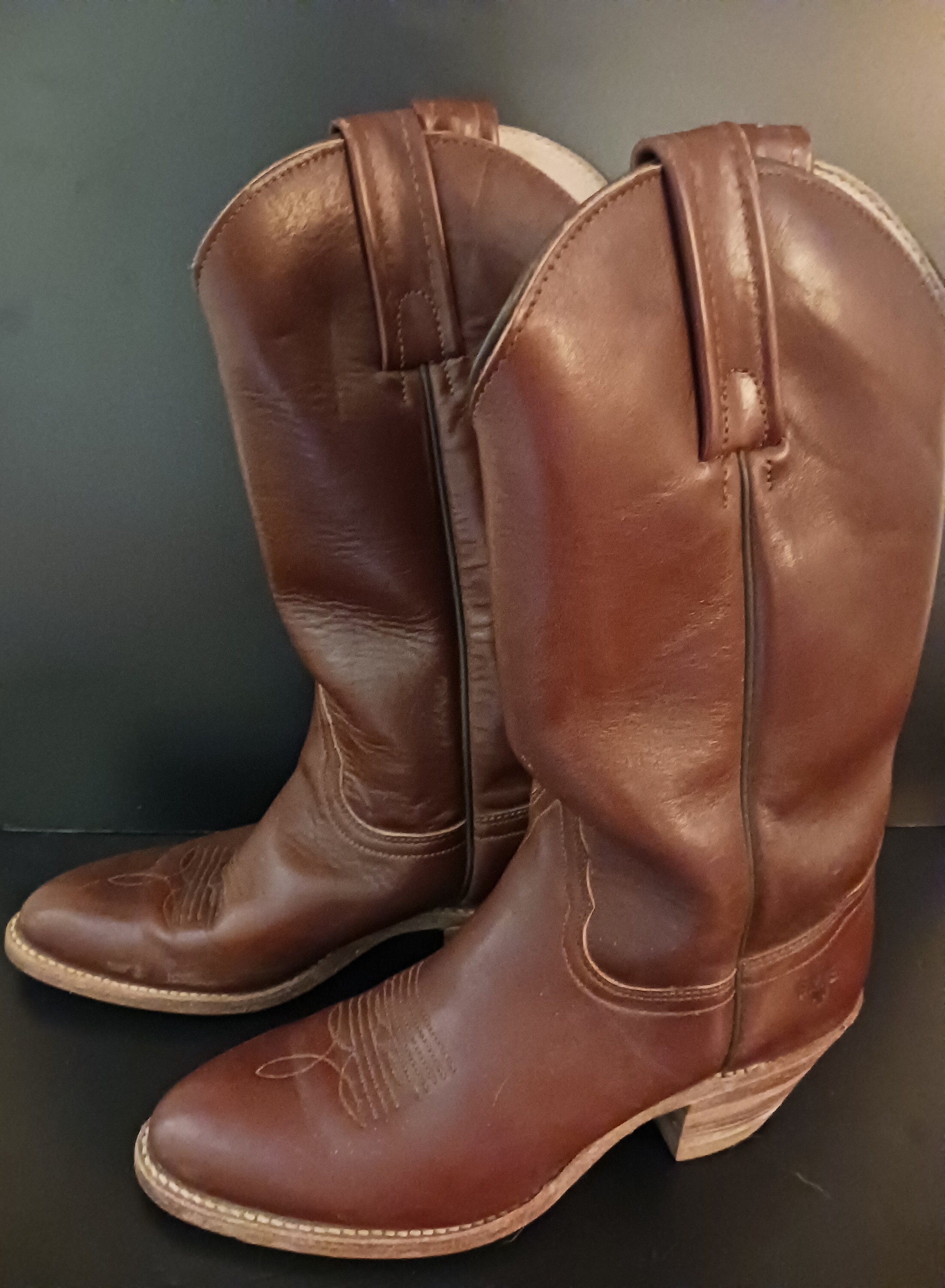 USA製　FRYE　27cm相当　ヴィンテージ　ウエスタンブーツ/P2876 USA製 FRYEフライ ウエスタンブーツ 6 1/2B(23cm相当