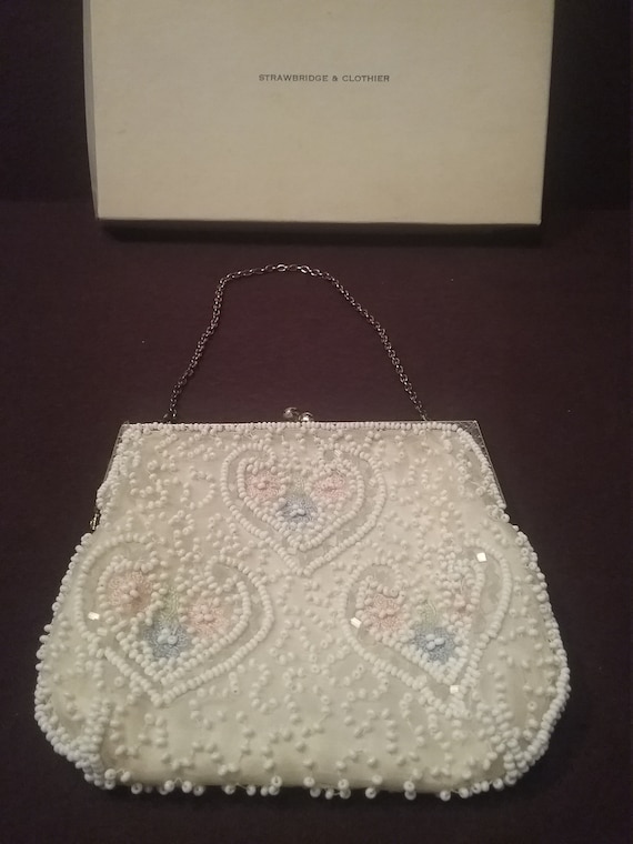 Small Beaded Evening Bag - image 1