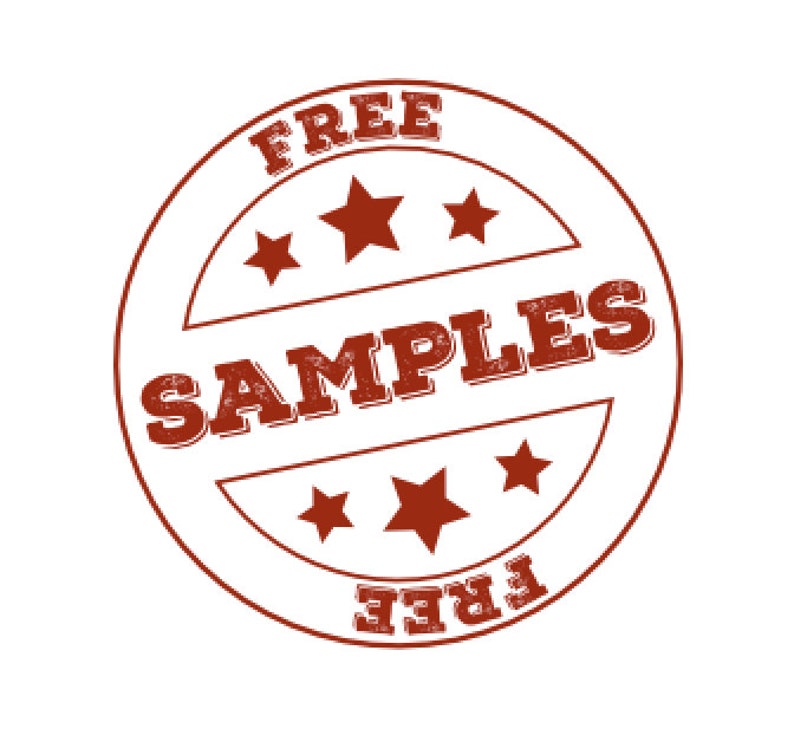 Free sample pack only pay postage, includes fabric labels image 1