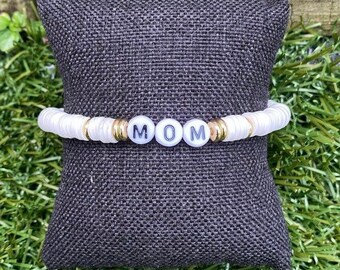 Mother’s Day Custom Bracelet/ Custom Name Jewelry/ Beaded Name Bracelet/ Personalized Name Bracelet/ Gift for mom/ Mother’s Day Gift