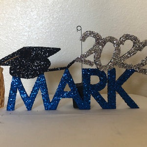 Personalized Graduation Centerpiece, Keepsake, & Photo Holder/Balloon Weight image 3