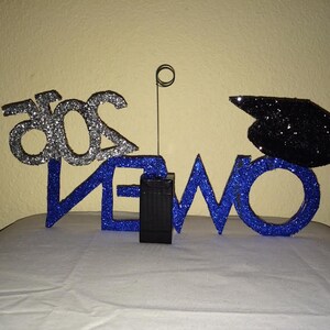 Personalized Graduation Centerpiece, Keepsake, & Photo Holder/Balloon Weight image 10