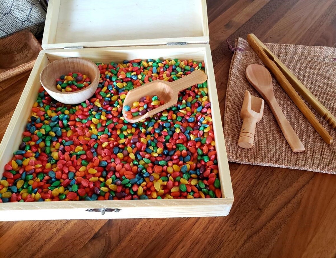 Sensory Bin Tool Kit Sensory Bin Practical Life Work Fine Etsy