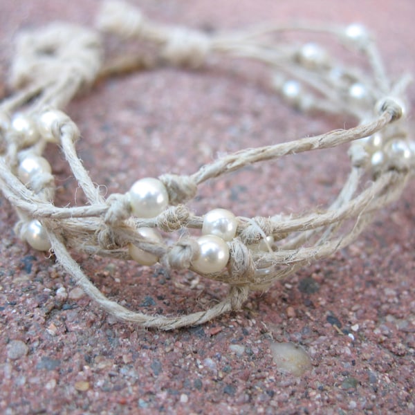 Twine Hemp Bracelet Etsy