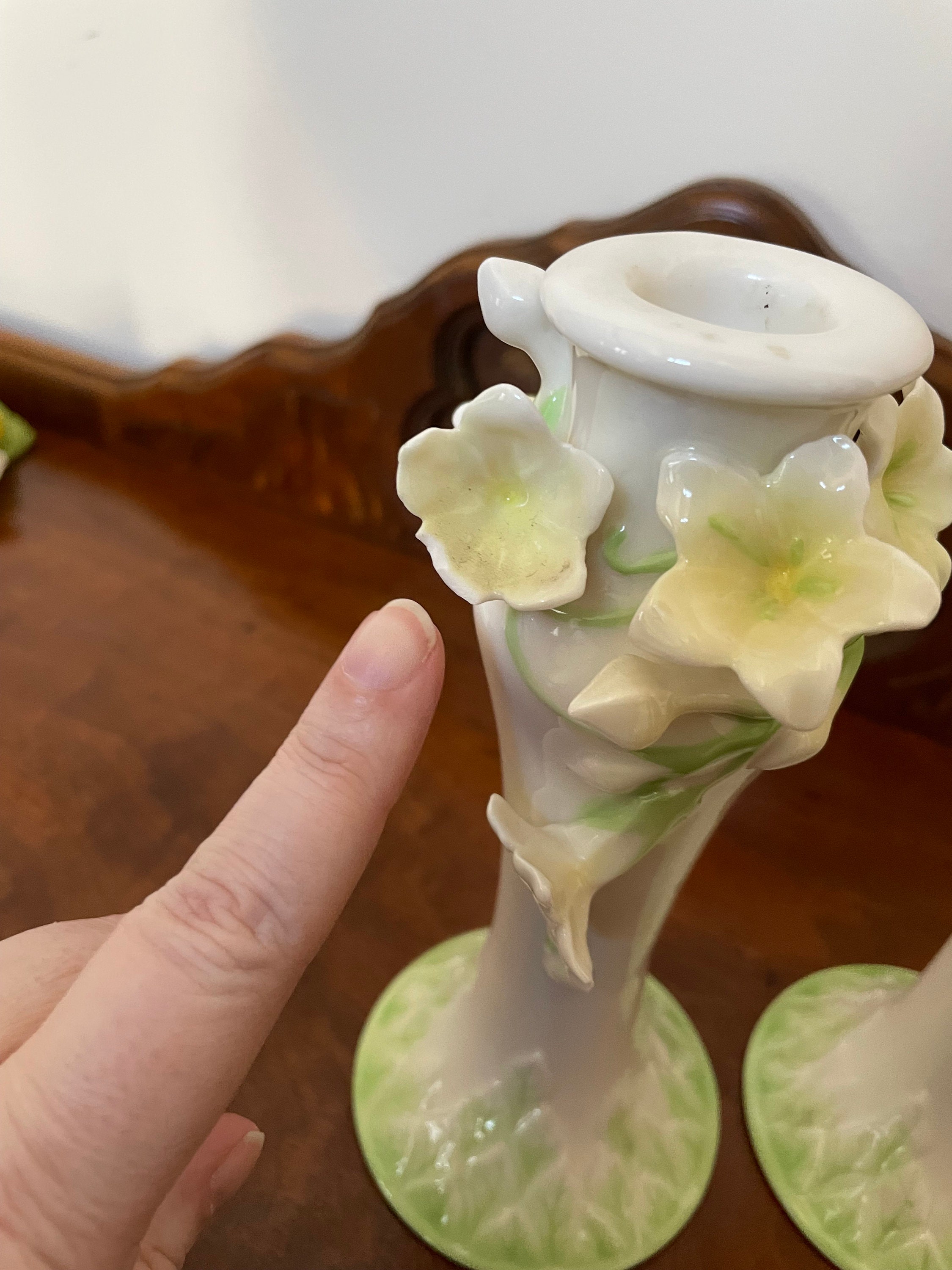 FRANZ Sculptured Porcelain Garden Blessing Wedding Etsy