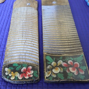 Chinese Wooden Washboards Wall Hanging Farmhouse Decor