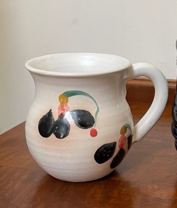 Suzanne May Irish Pottery Coffee Mug Teacup Vintage Etsy
