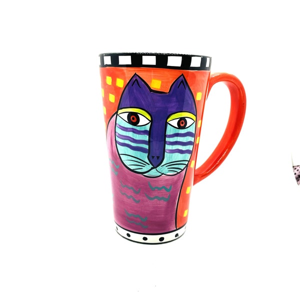 Egan Laurel Burch Jungle Animals Porcelain Coffee Cup Mug