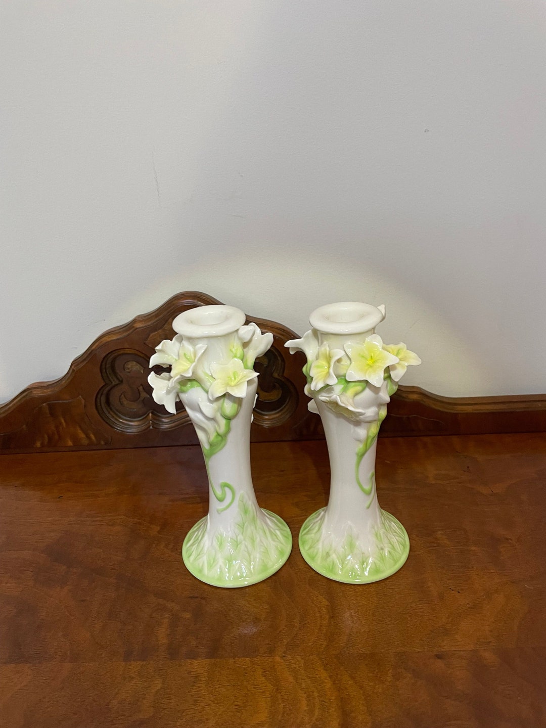 FRANZ Sculptured Porcelain Garden Blessing Wedding Etsy