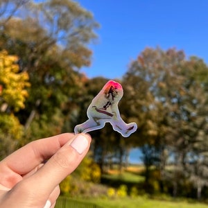 Leaping MVP - Buffalo Bills Josh Allen Sticker - Holographic
