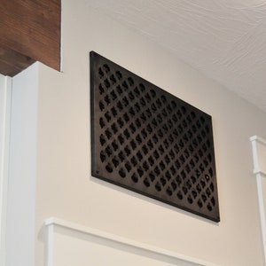 Decorative Air Vent Cover - Arabesque Pattern - Farmhouse Vent - Air Vent - Return Air - Vent Cover -Decorative Vent Cover-Return Air Grille