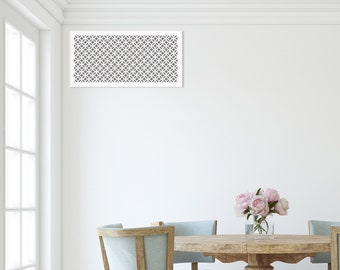 Elysian Air Vent Cover  Decorative Metal Vent  Air Return Grille  Luxury Vent Cover  HVAC Cover  Return Air Cover - Wall Vent Cover