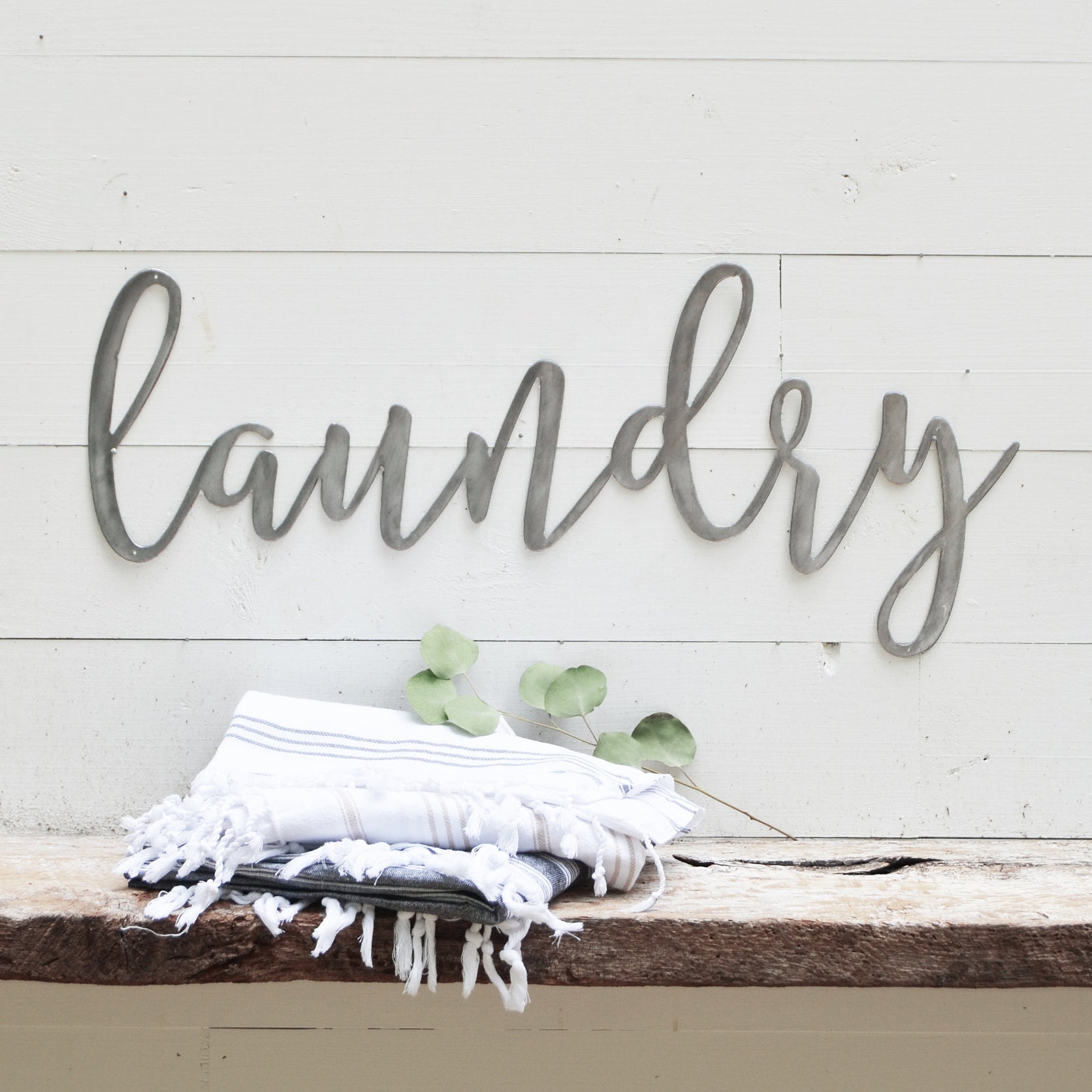 Laundry Metal Sign Metal Wall Art Laundry Sign Metal - Etsy
