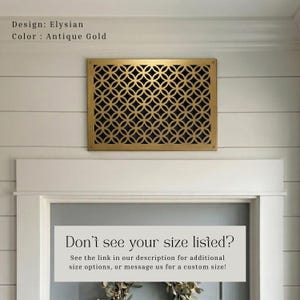 Minimalist decorative vent cover upgrade blending into clean interior home design
