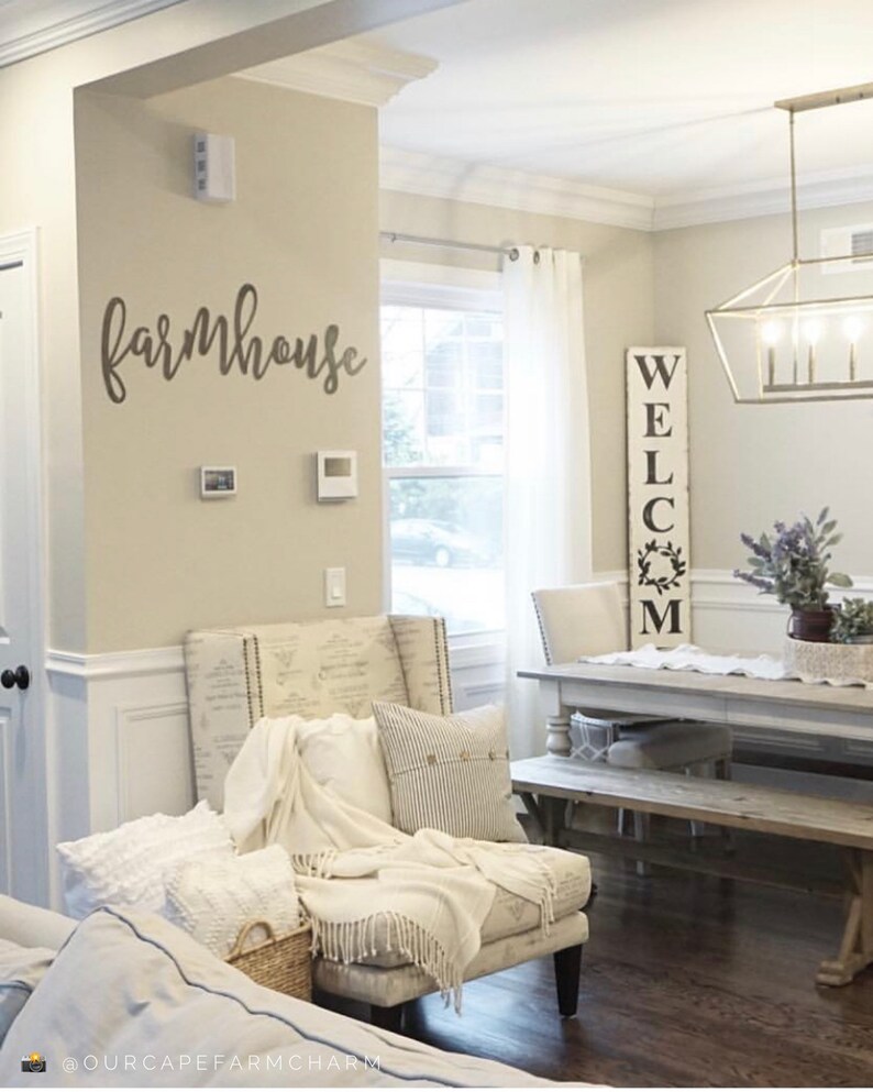 Farmhouse Metal Sign Metal Wall Art Farmhouse Sign Metal Etsy